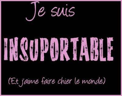 INSUPORTABLE...!!!!!!!!